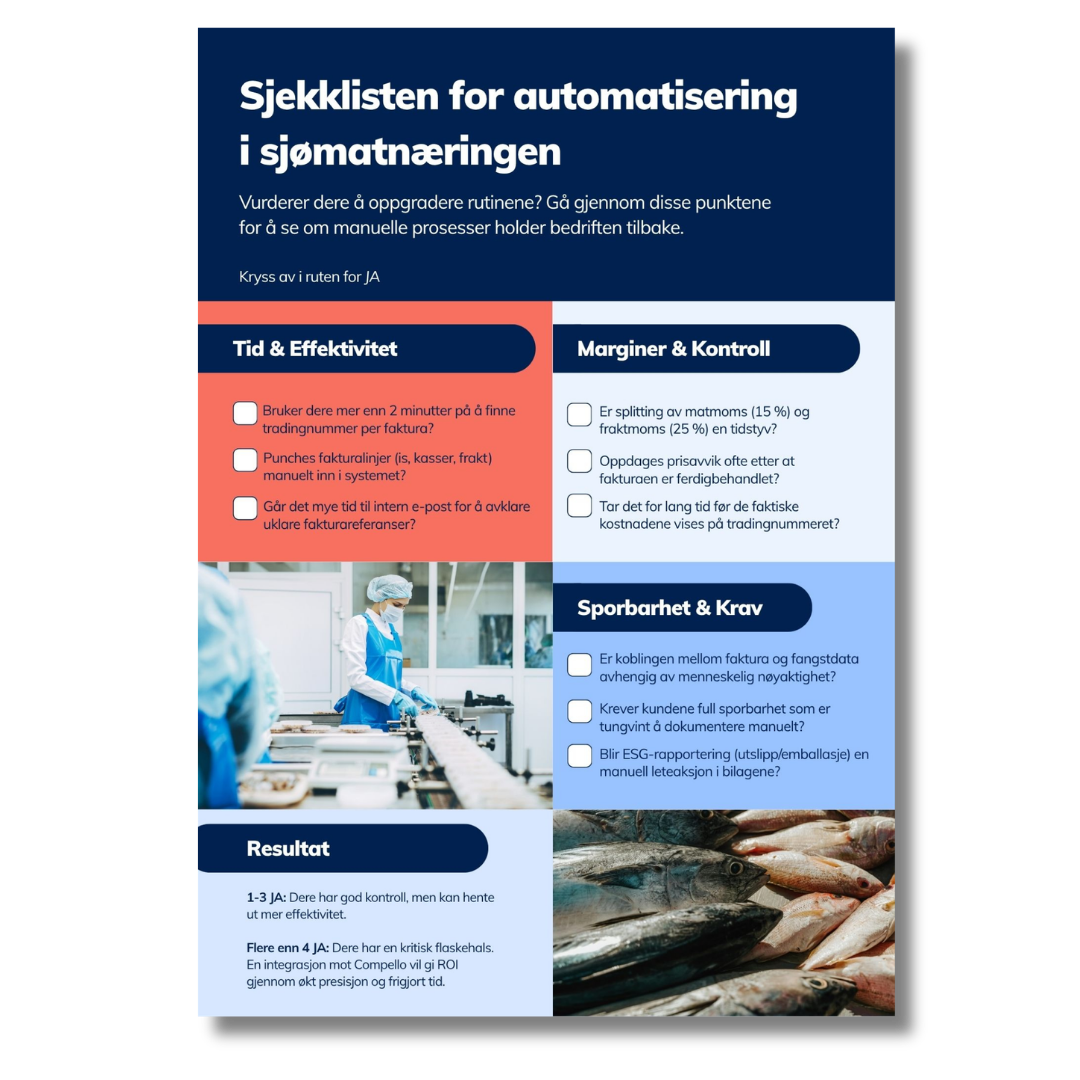 Sjekkliste for automatisering
